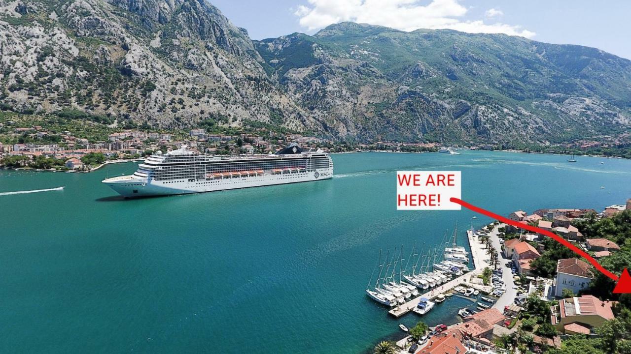 House With Big Terrace And Beautiful Sea View Villa Kotor Exterior photo